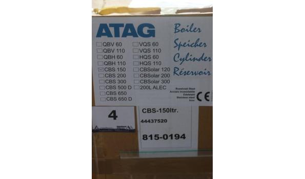 boiler ATAG cbs 150, cap 150l